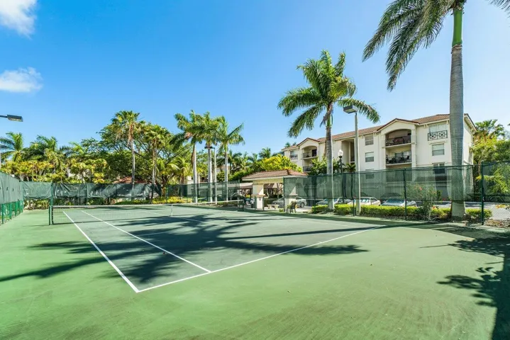 Competition Grade Tennis Court
