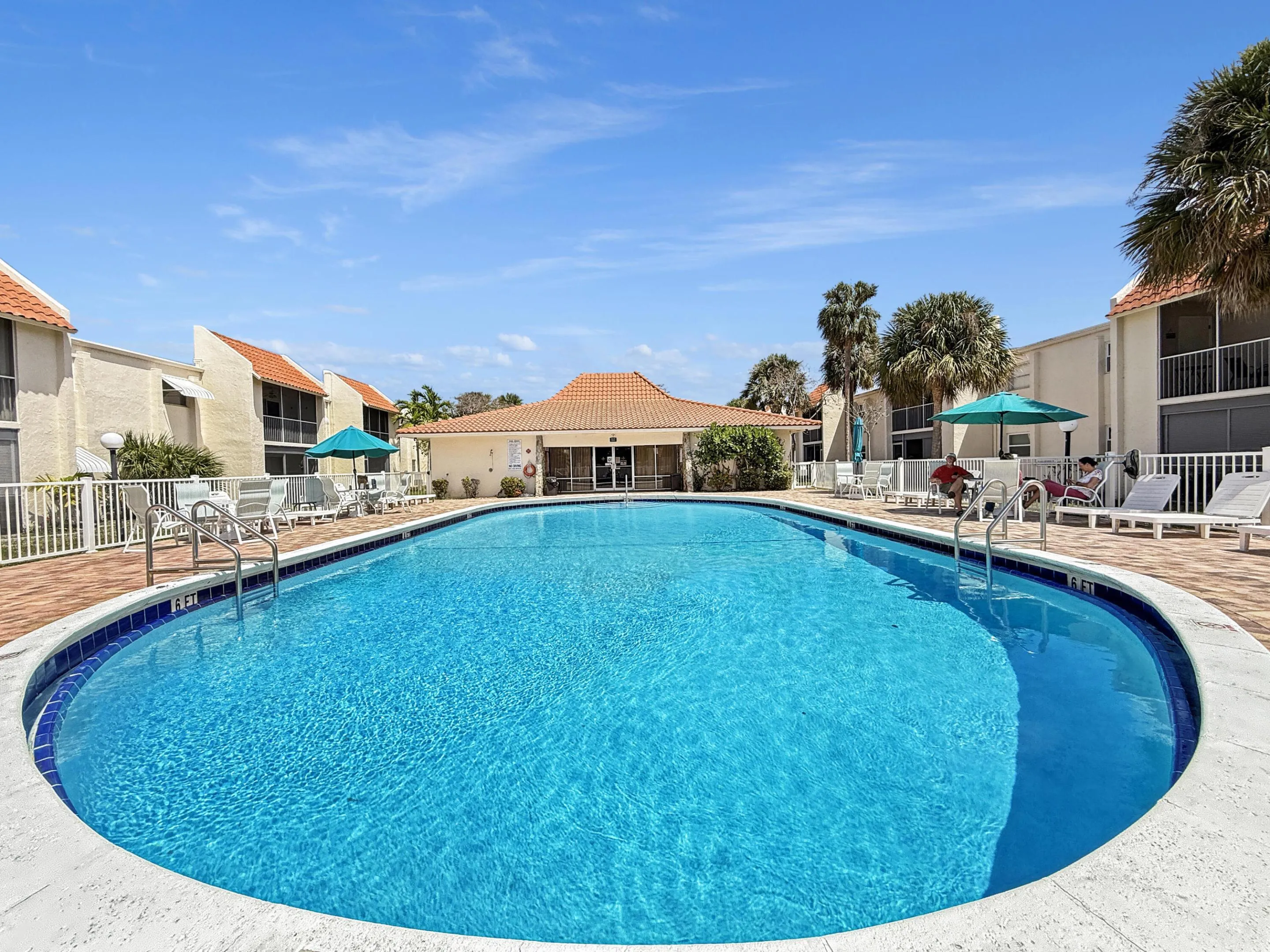 Well maintained pool