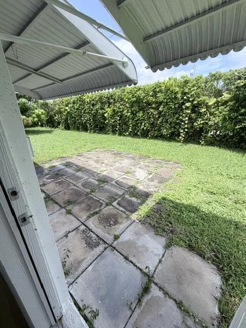 Back Patio