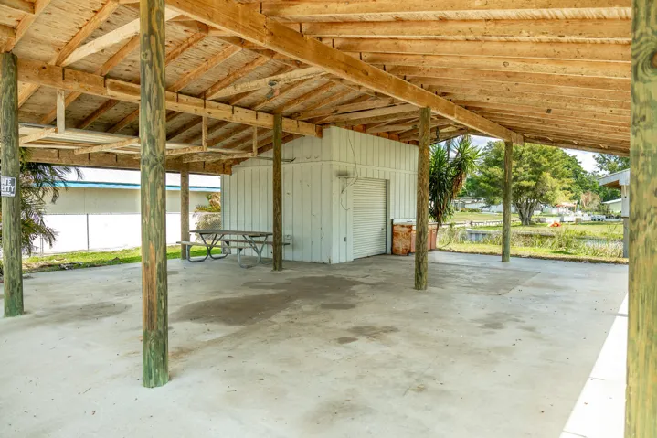 pole barn with storage building/workshop