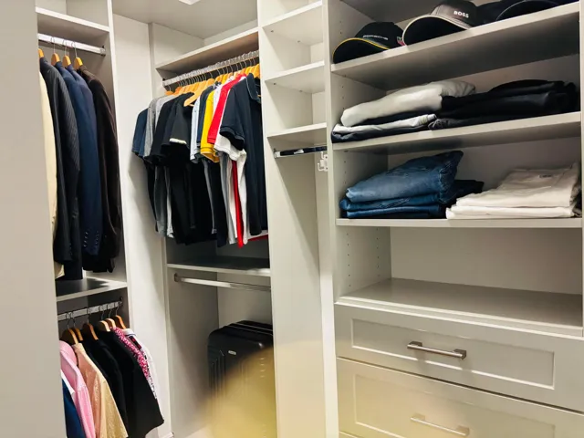 Huge California Custom Walk-in Closet