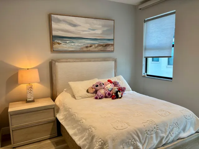 Lovely Bedroom with California Custom Walk-in Closet