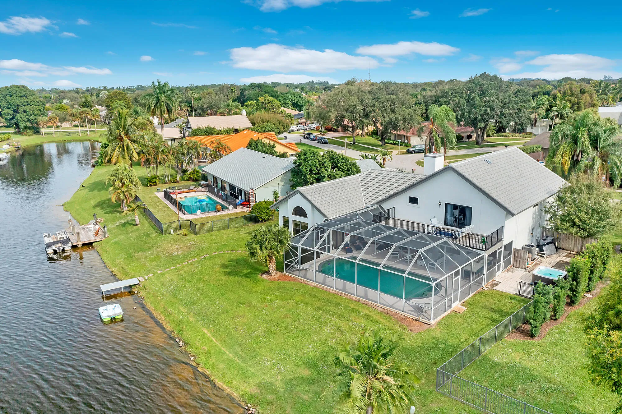 Aerial Rear View