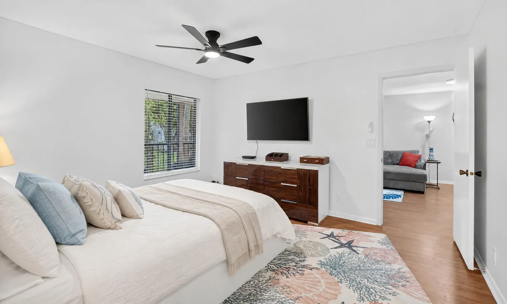 Primary Suite w/three large storage closets
