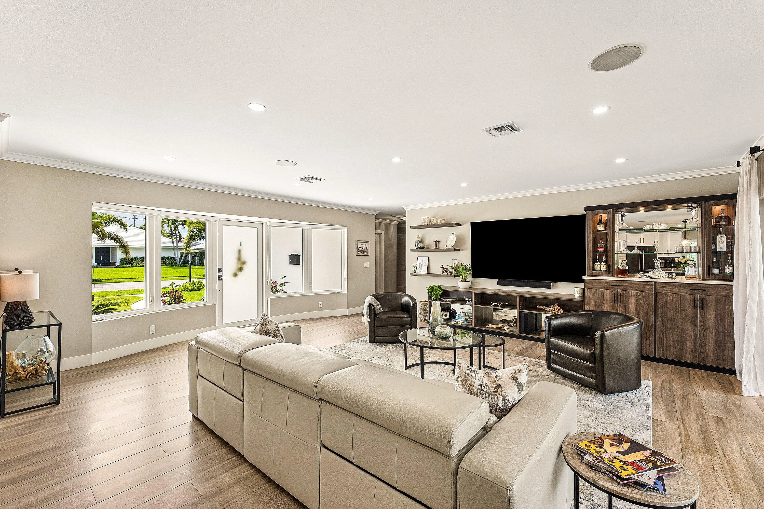 Integrated In-Ceiling Audio System