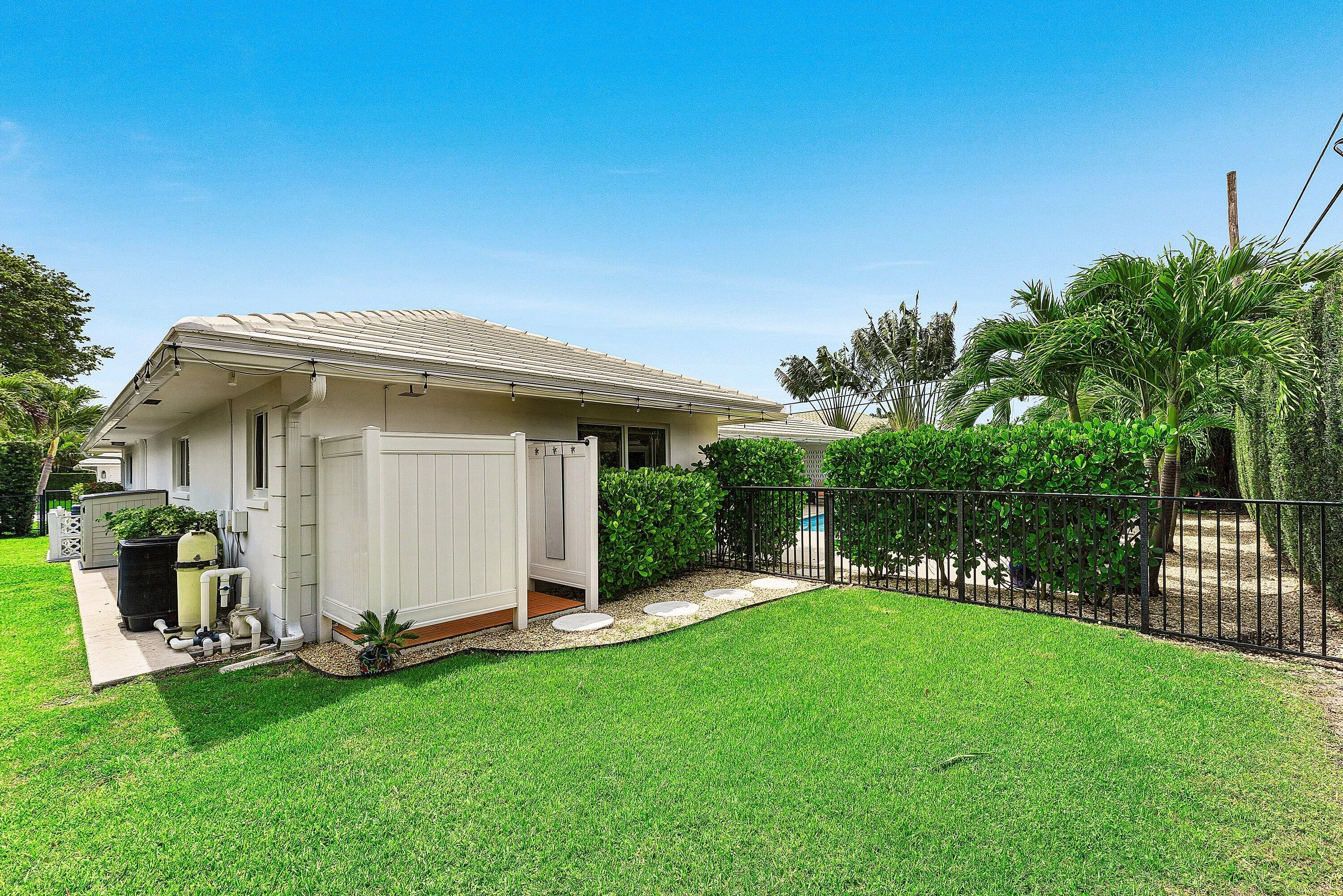 Gated Back & Side Yards on Both Sides of the House