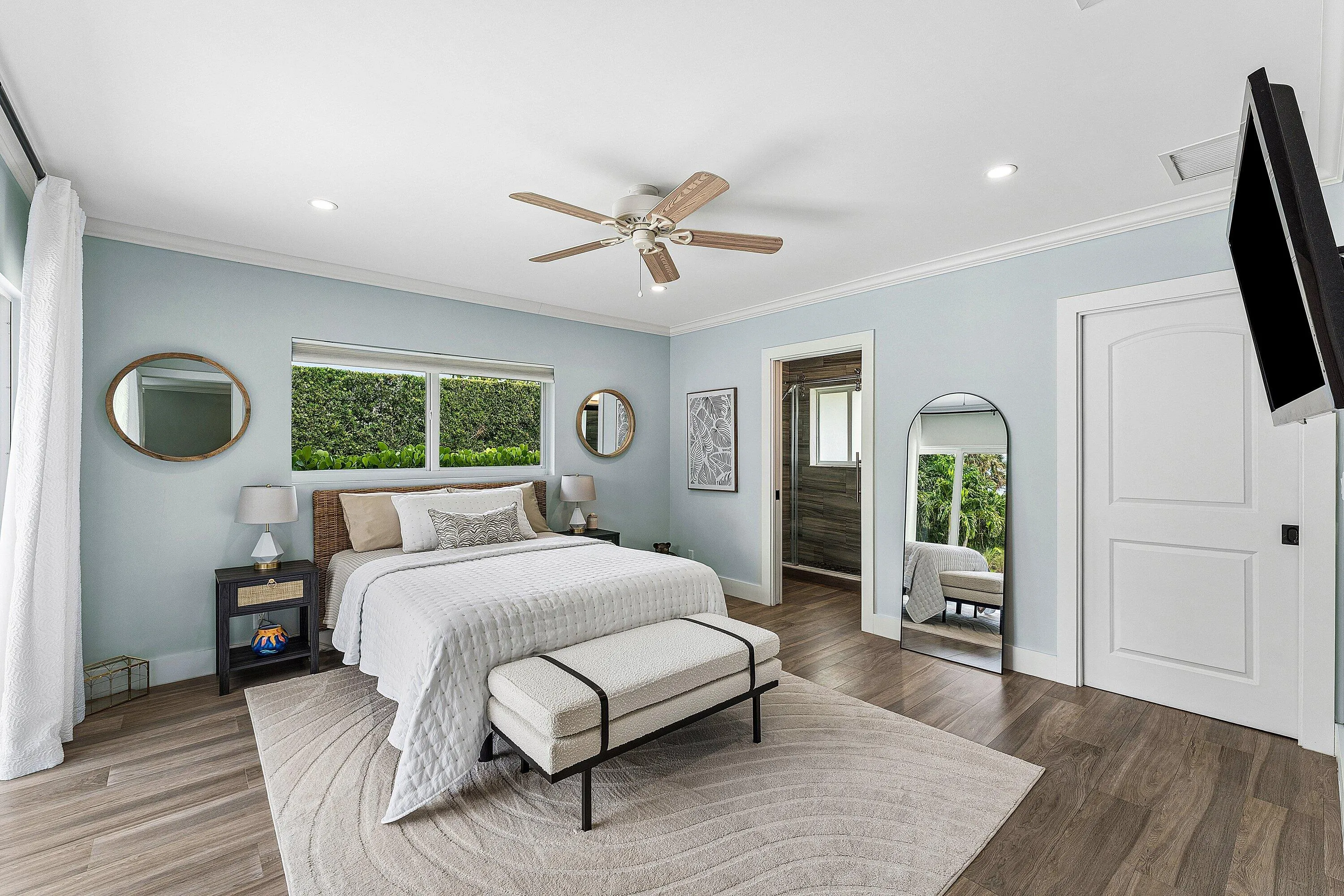 Featuring Access to Patio & Walk-In Closet