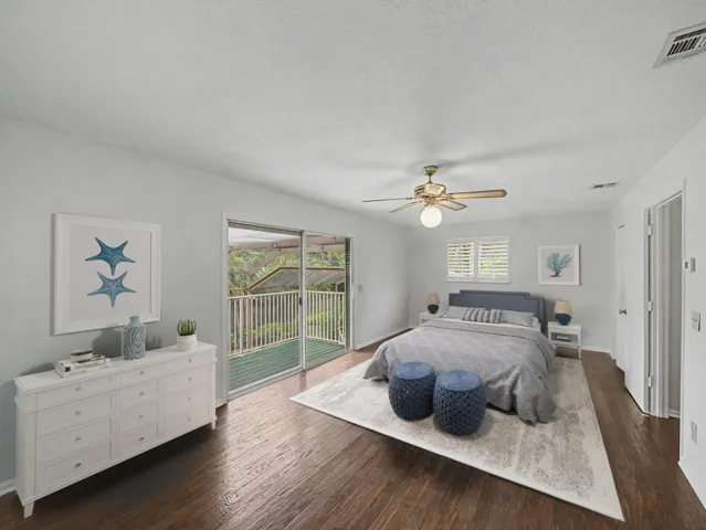Virtually Staged Primary Suite