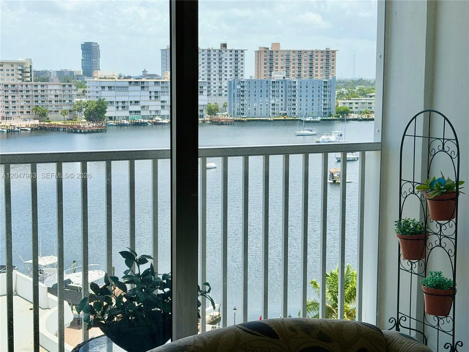 View from living room