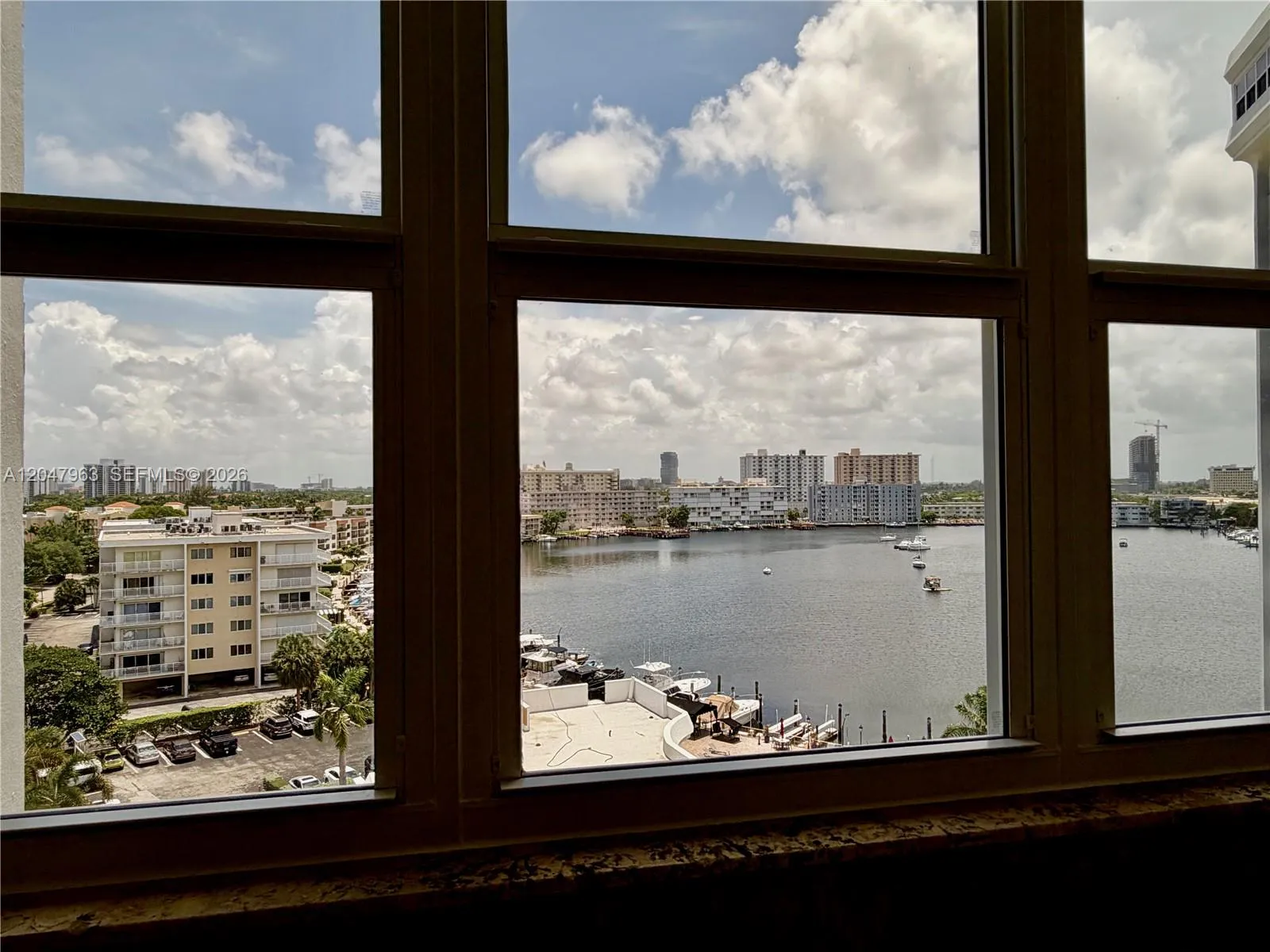 View from kitchen