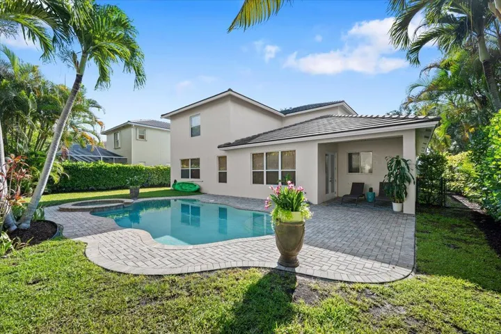 large backyard
