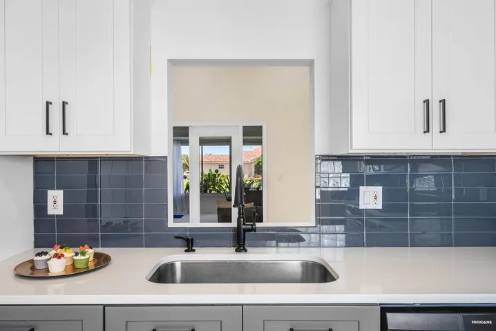 Kitchen passthrough to living room