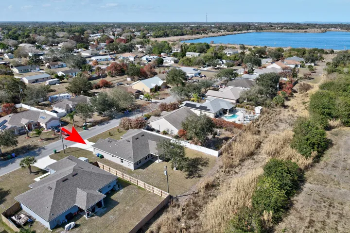 Property partly fenced