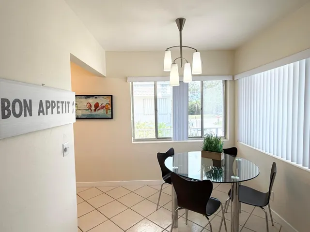 Dining area