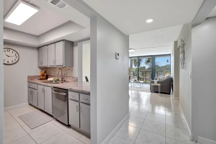Kitchen to Living Area