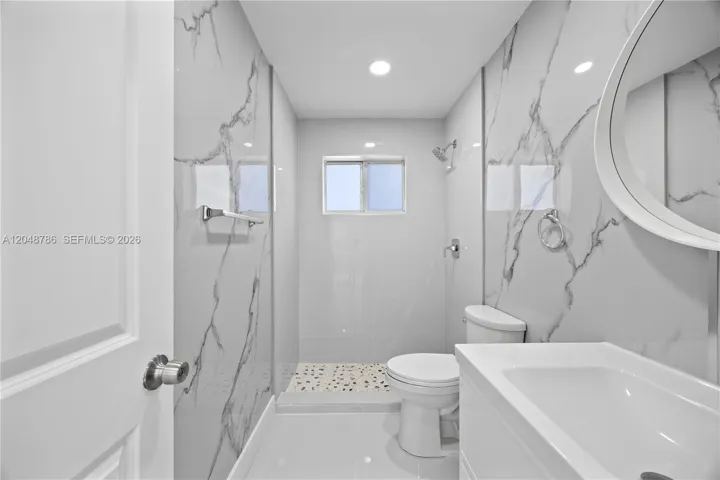 First bathroom.