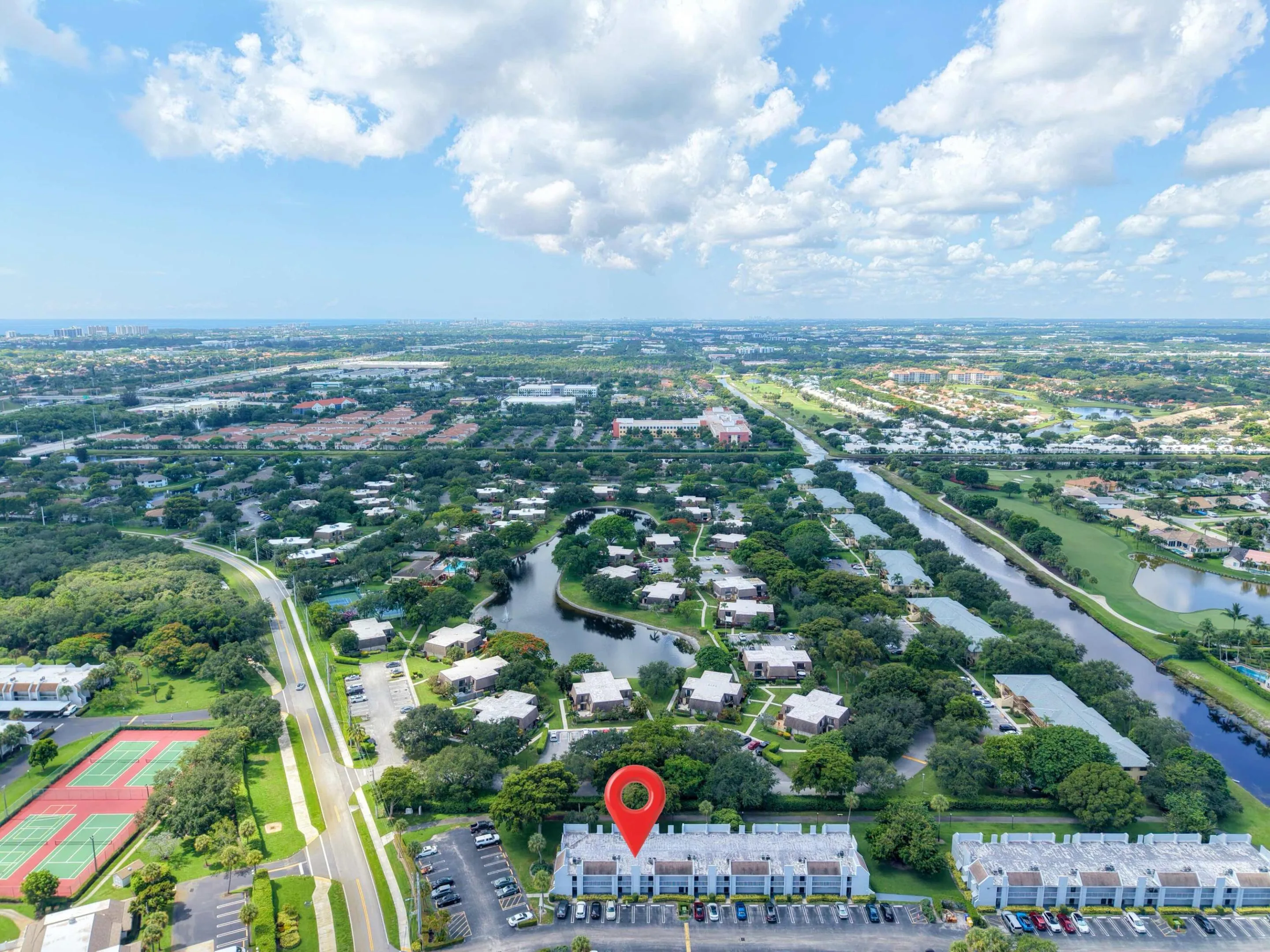Panoramic to South