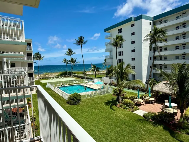 View from the balcony