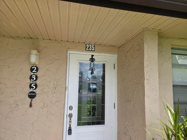 Address-Front Door