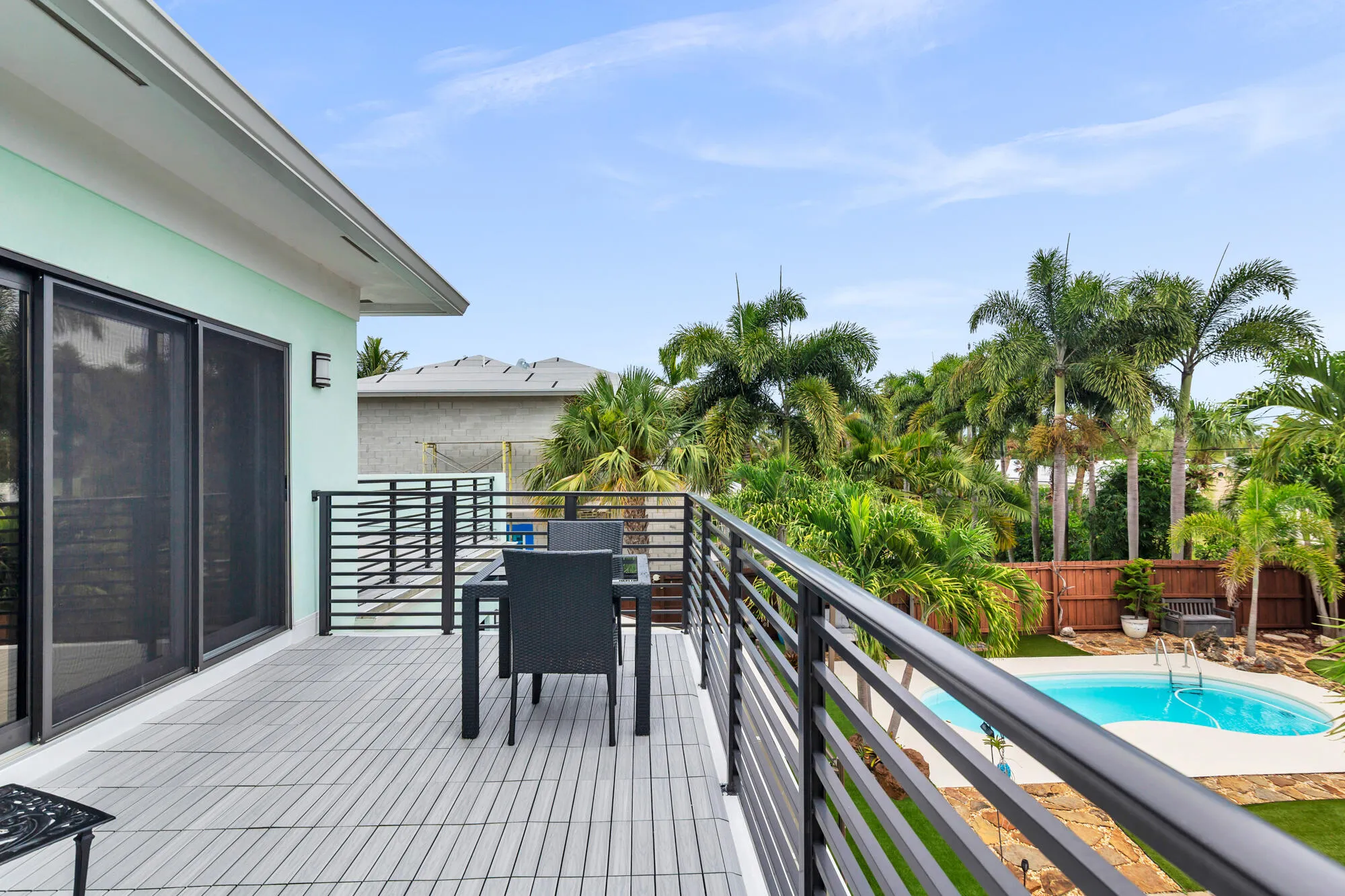 Upstairs Deck