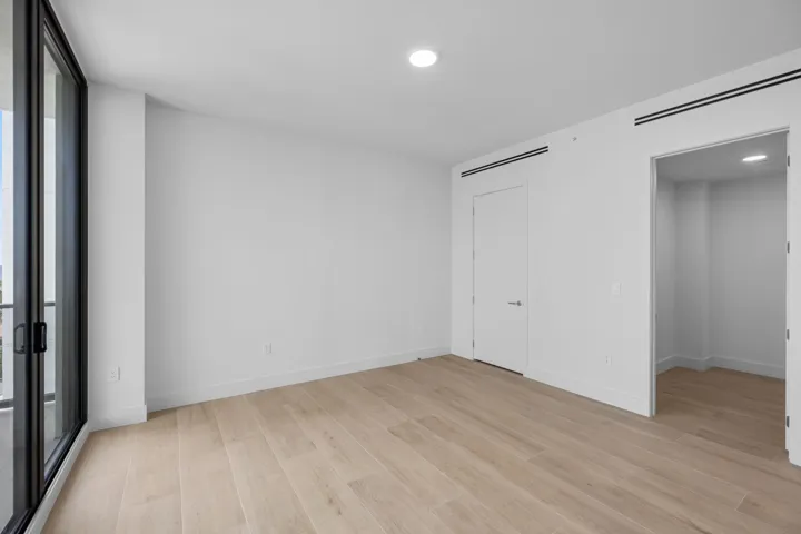 Finished Closets, Wallpaper, Motorized shades & Lighting in progress