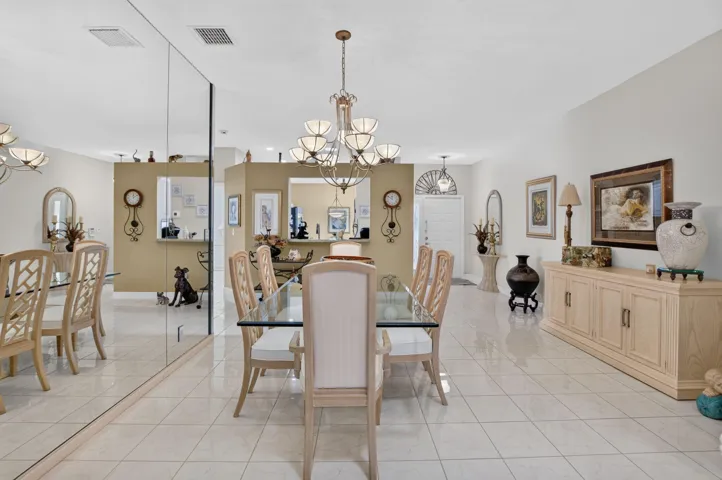 view of dining room from living area