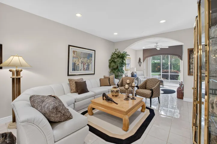 there are two "parlors". One near the back of the house and one formal living room in the center of the home