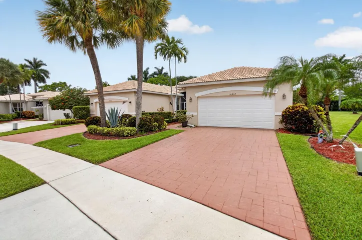 two-car garage and driveway