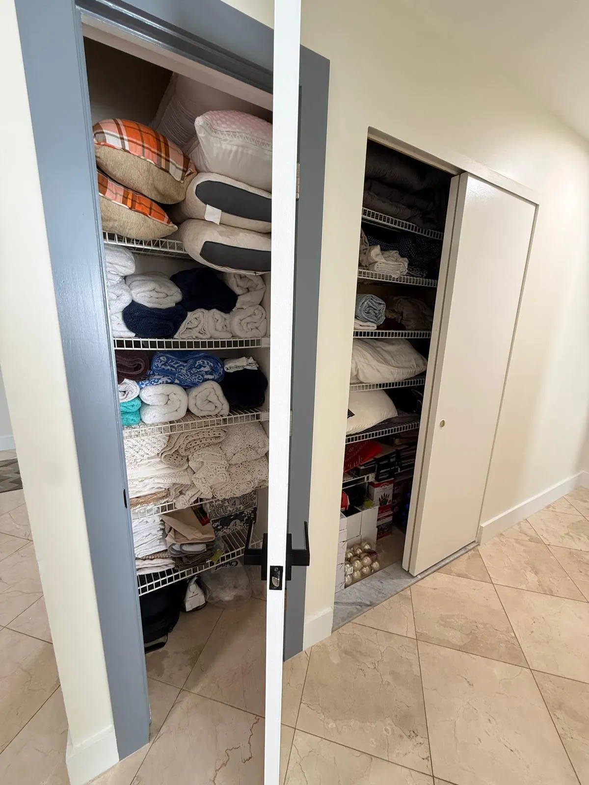 Secondary Bedrooms Hallway Closet
