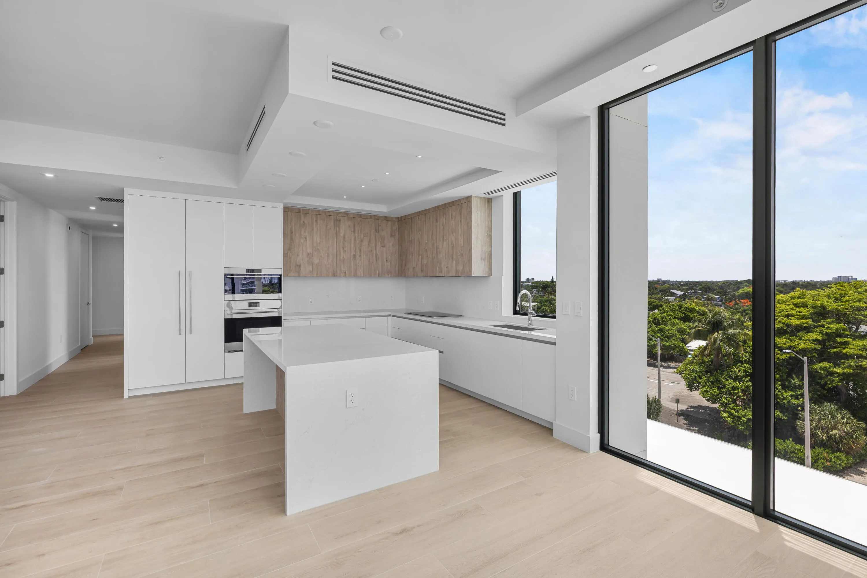 Bright open floor plan