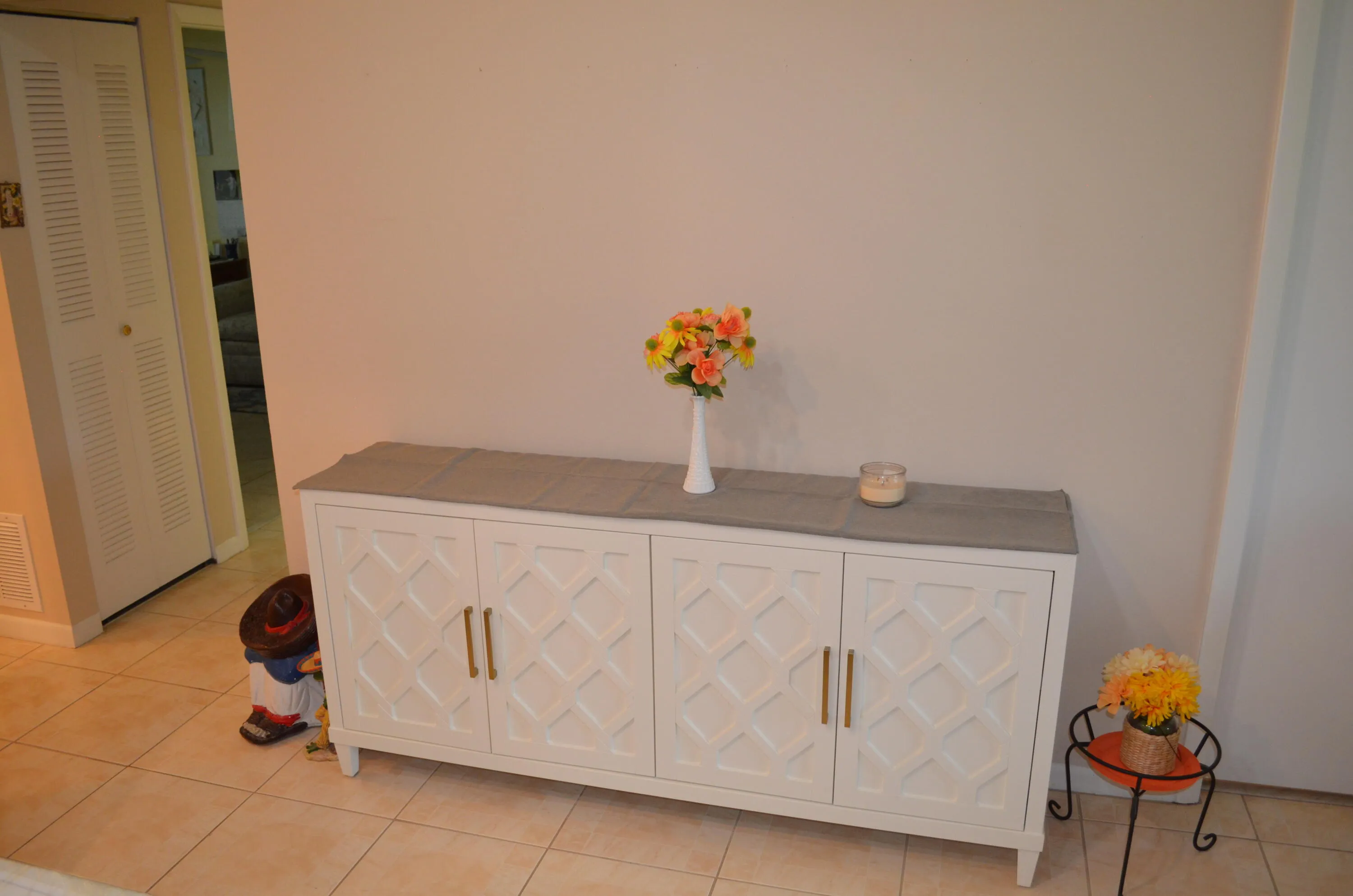 Buffet Cabinet Off Dining Area