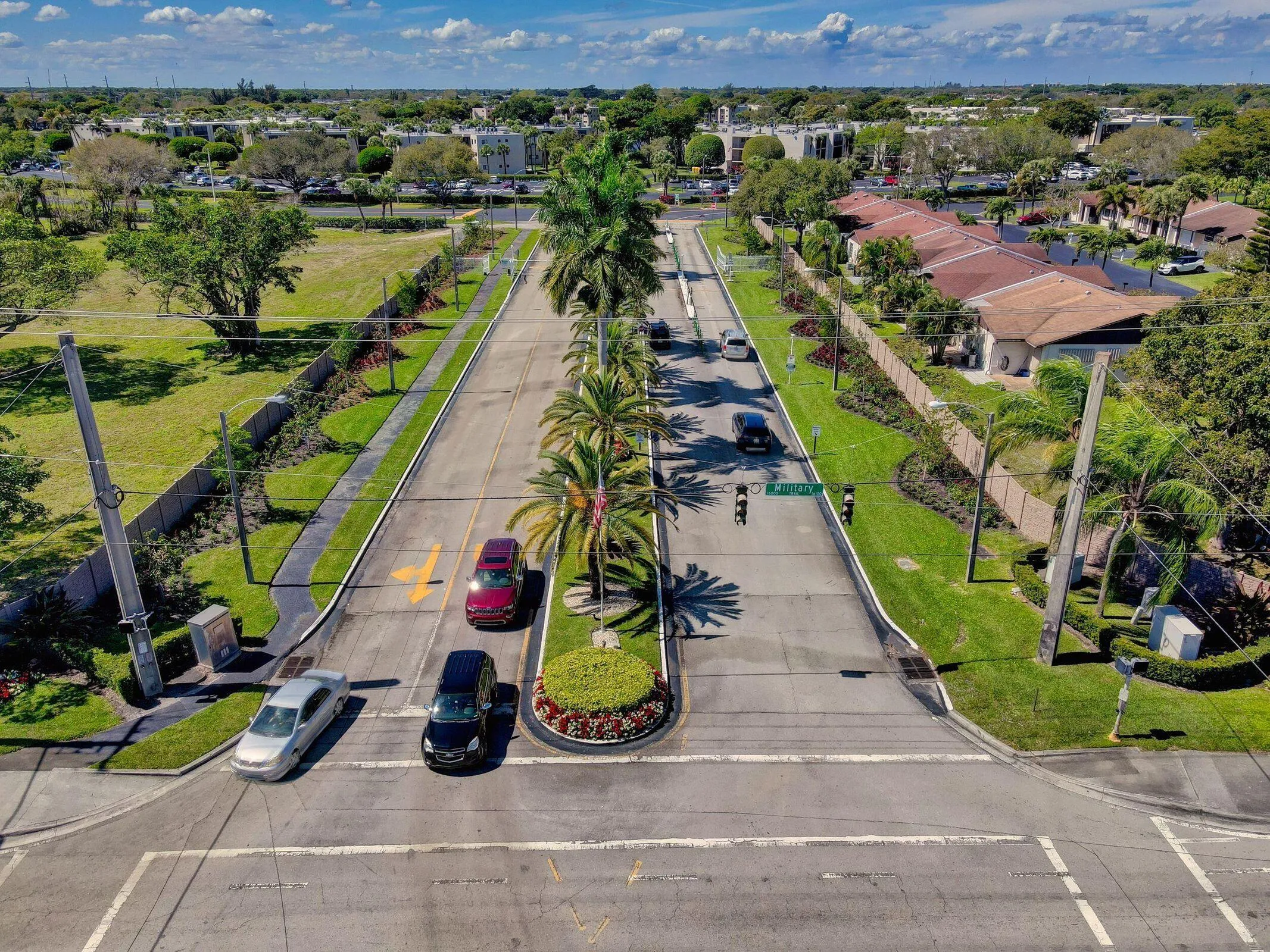 Main Entrance off Military Trail