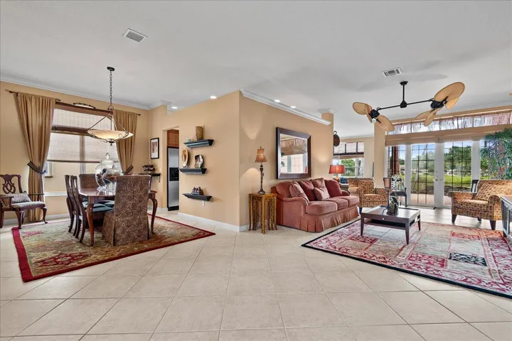 Living Room and Dining