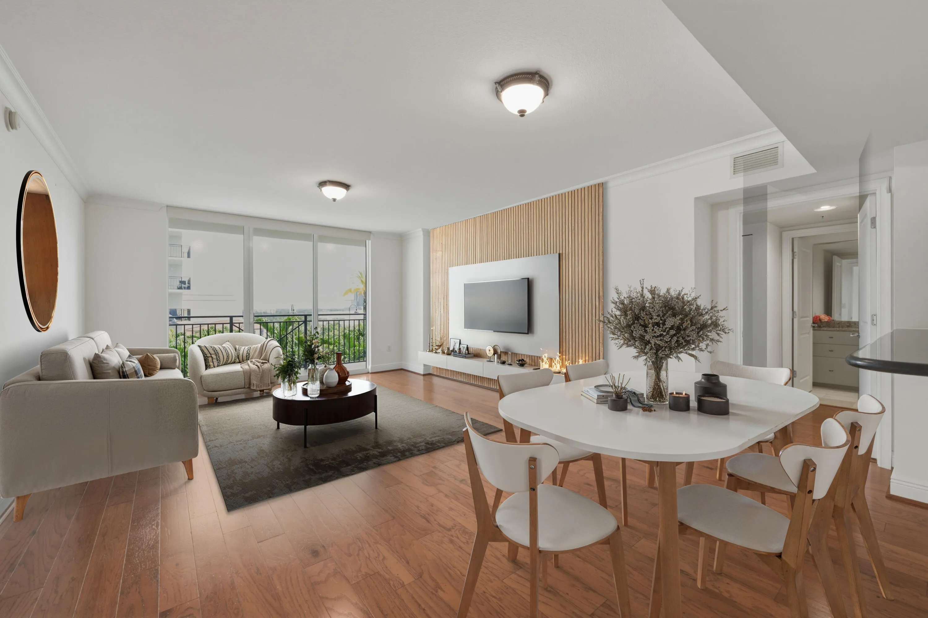 Living Area - Staged