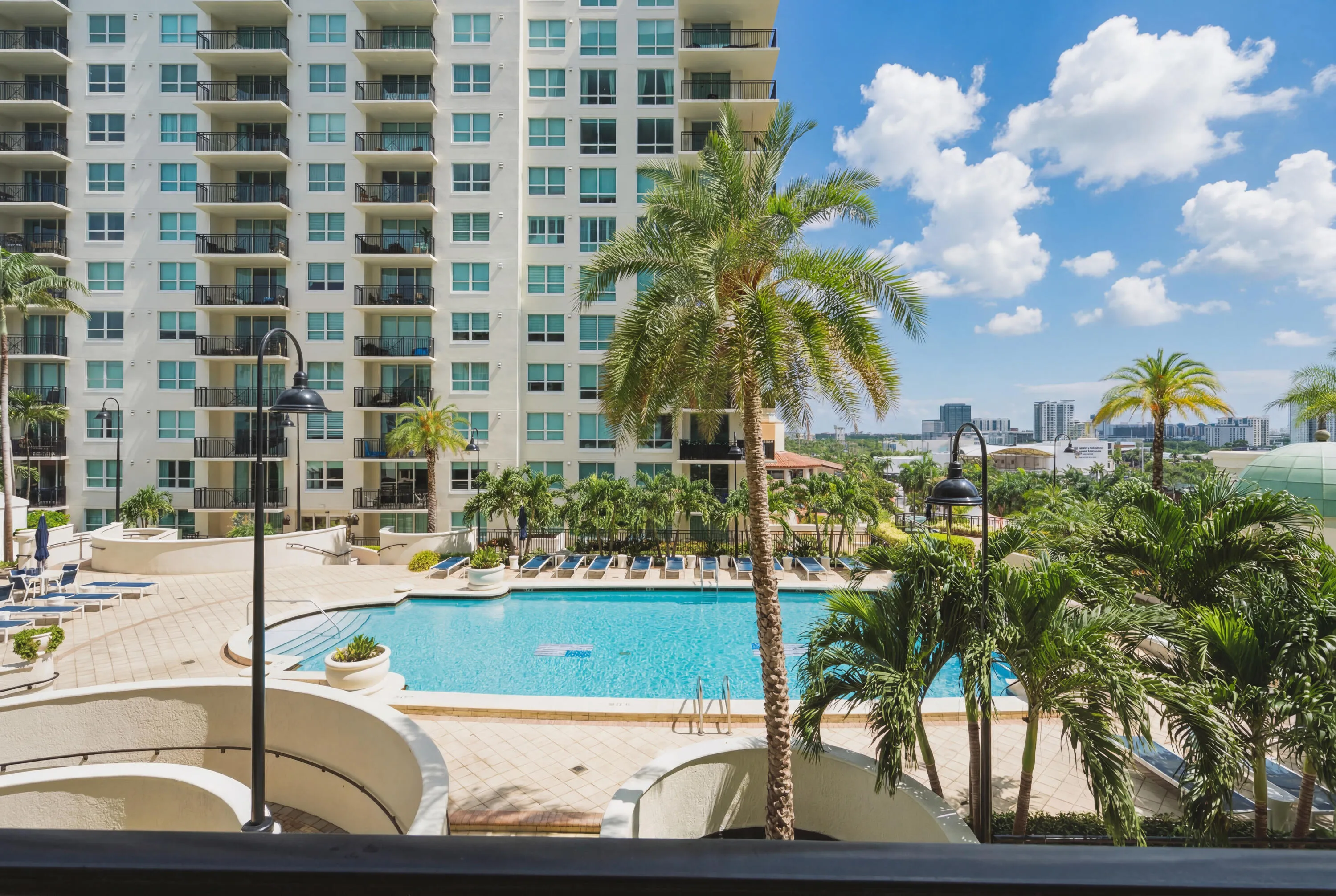 Balcony View - Pool
