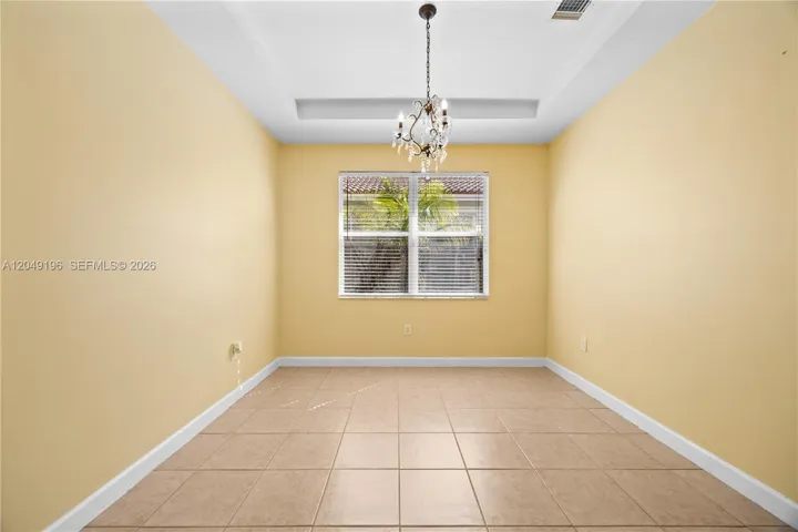 Formal dining room.