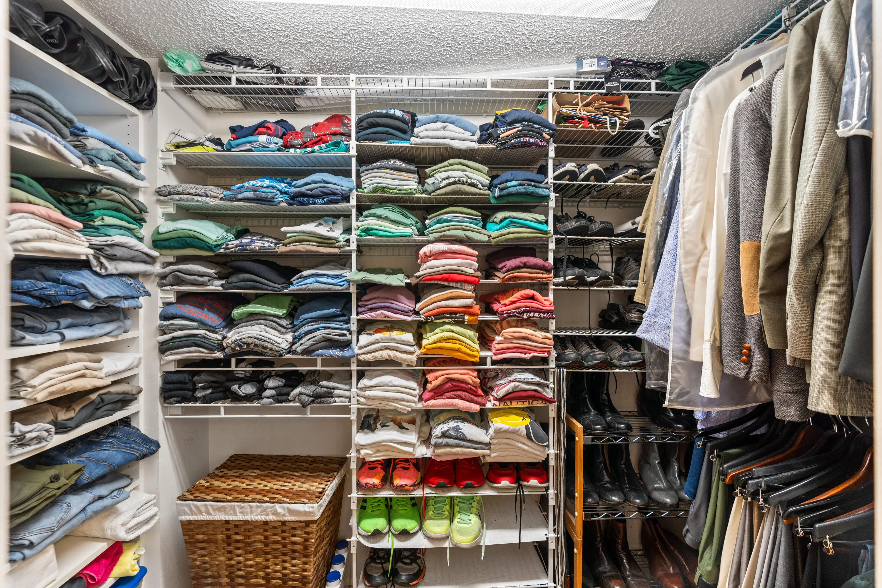 Enjoy a generous walk-in closet.