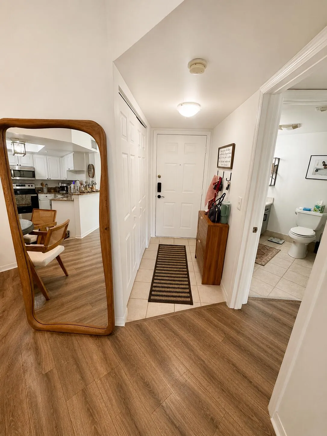 Entryway/ Laundry Closet