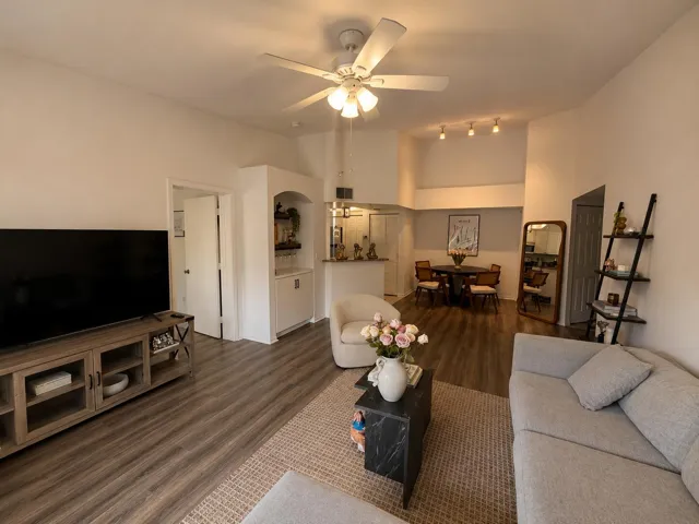Living Room/ Kitchen/Dining Room Space