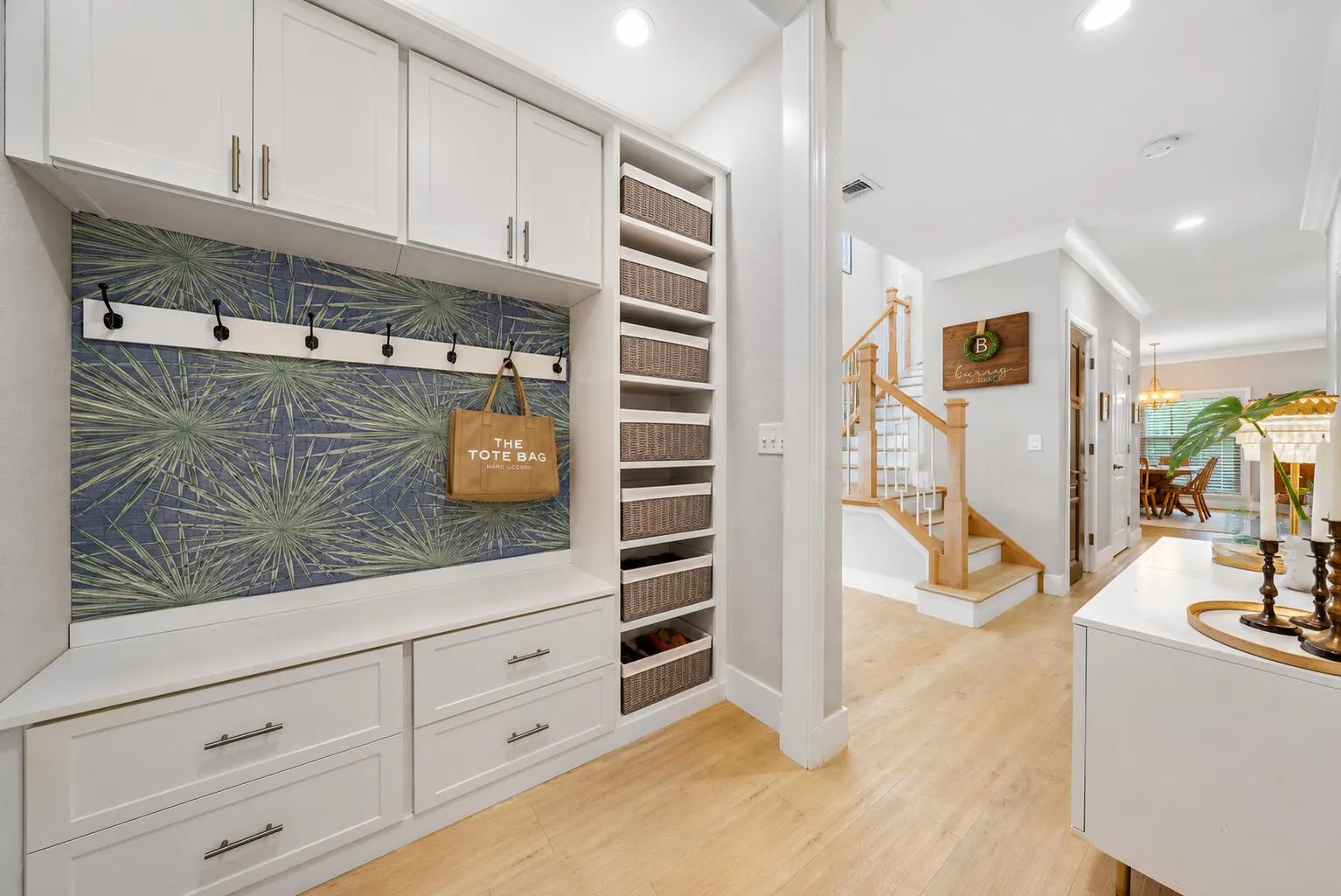Mudroom in Front Bedroom