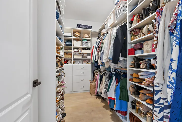 Primary Walk in Closet