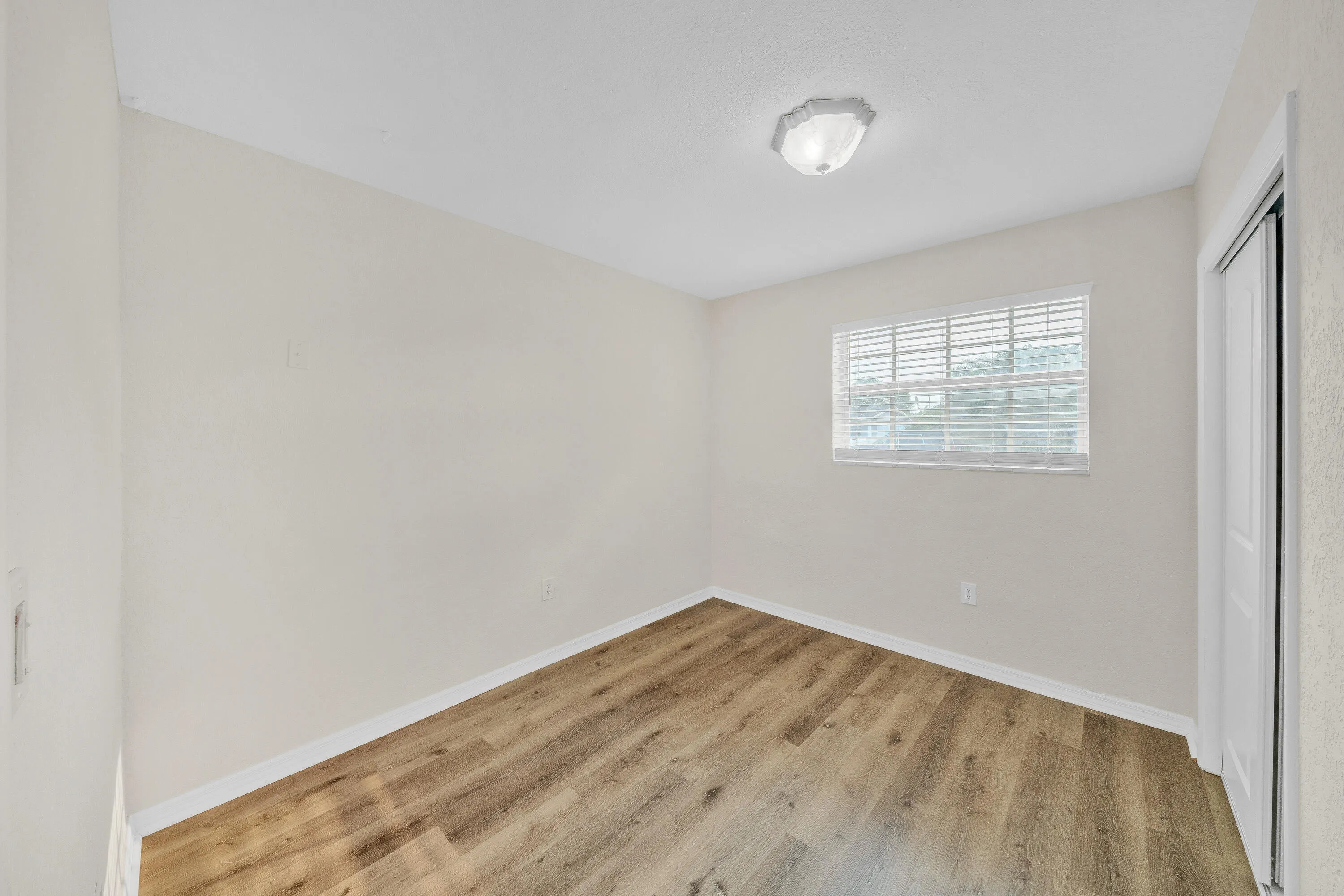3rd Bedroom with New Flooring