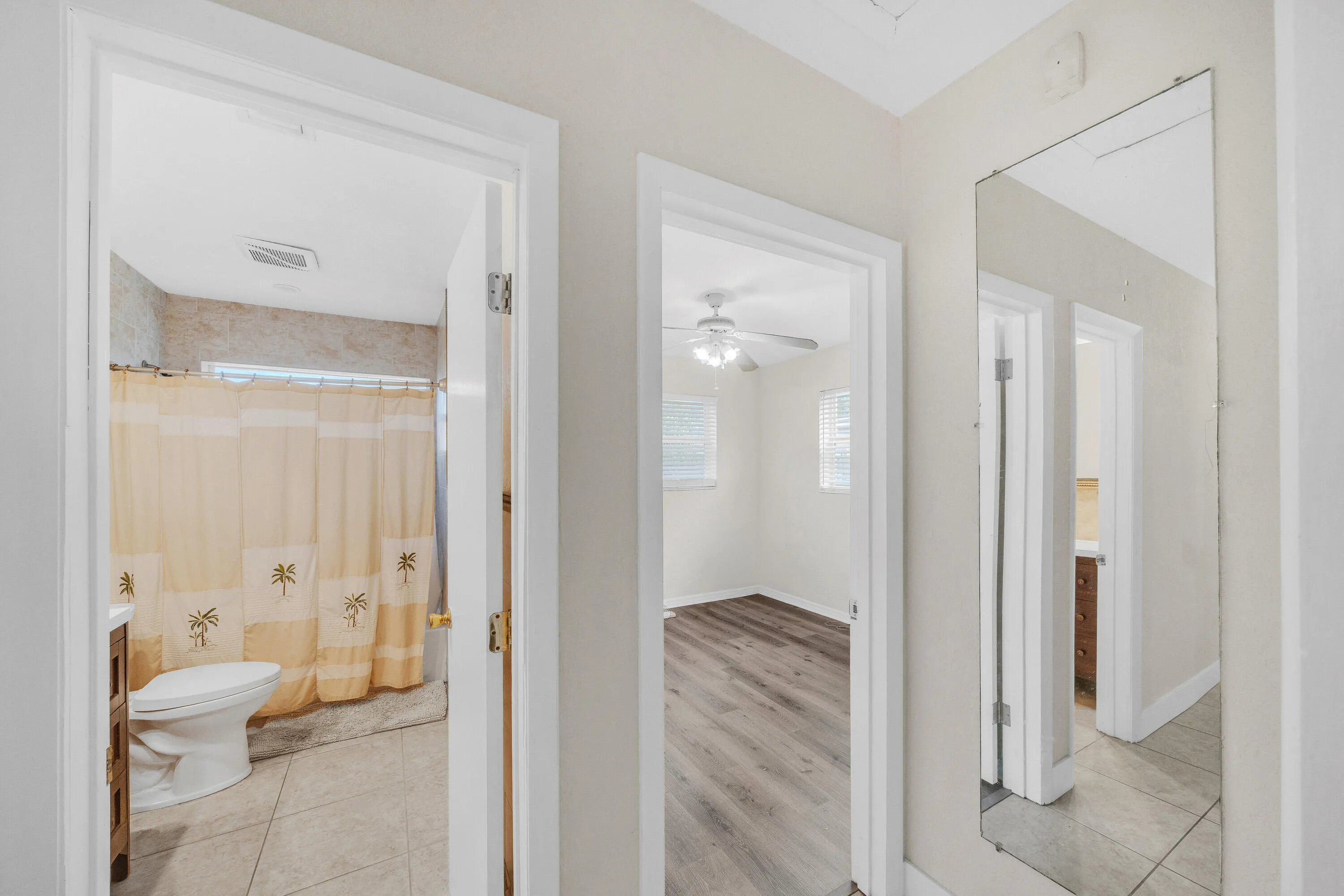 Entry to Bathroom and Second Bedroom
