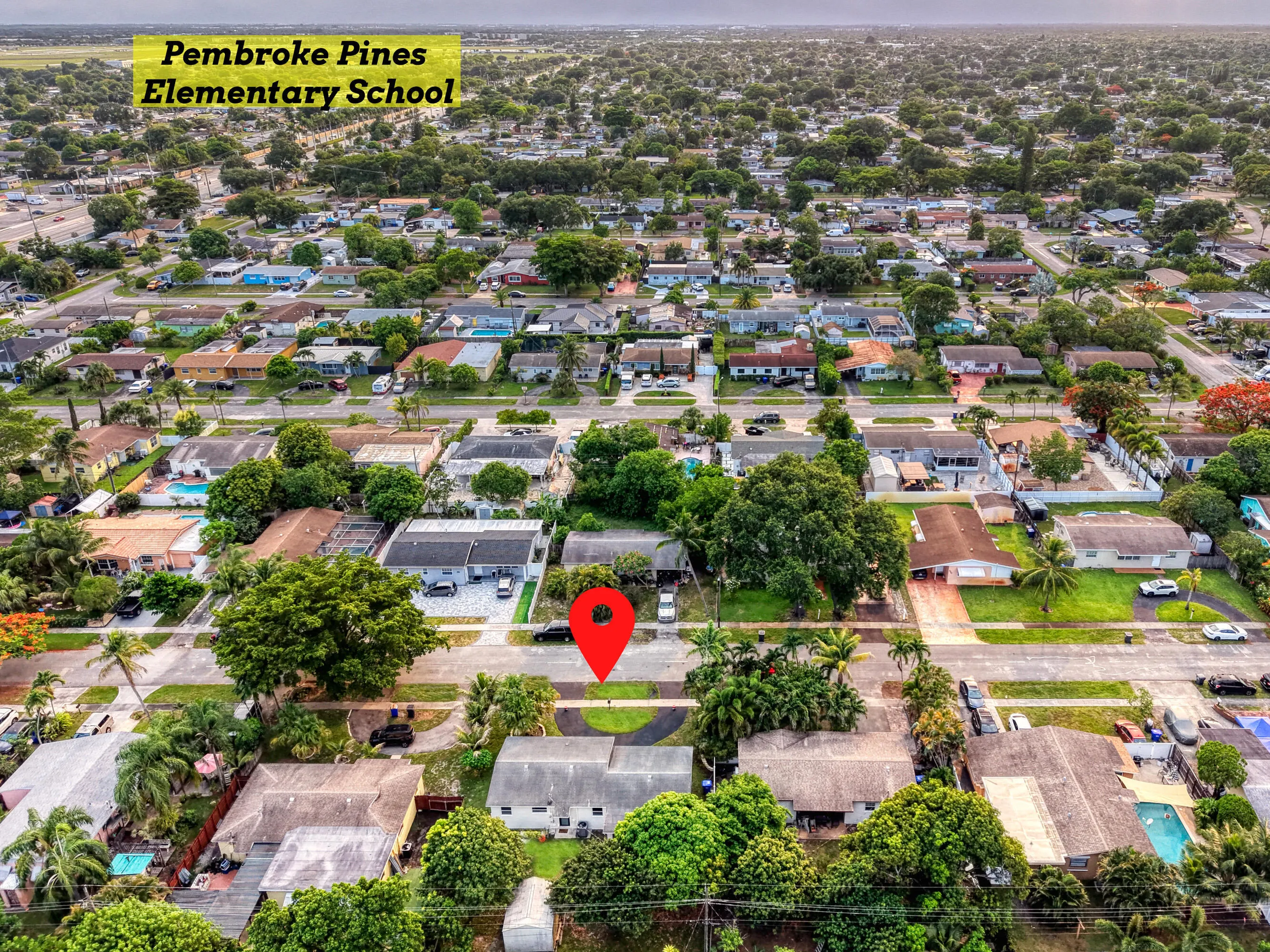 Neighborhood Aerial View