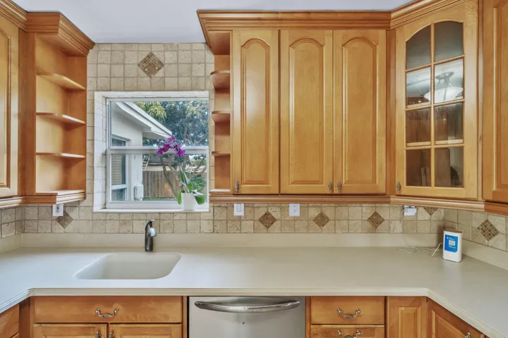 Ample Counter Space & Bright East Facing Window