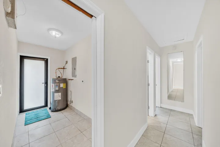 Impact Glass Door Leading to Back Garden