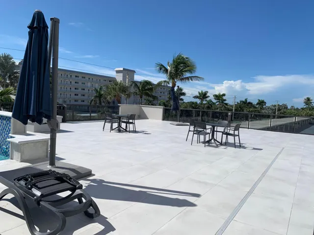 Pool deck
