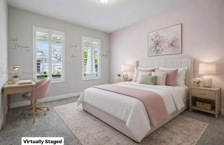 Virtual staging Guest bedroom