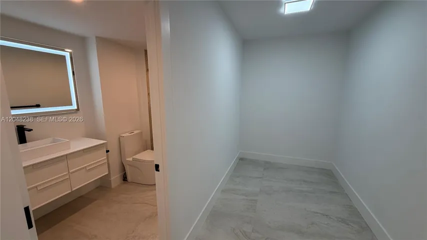 His Bathroom and closet