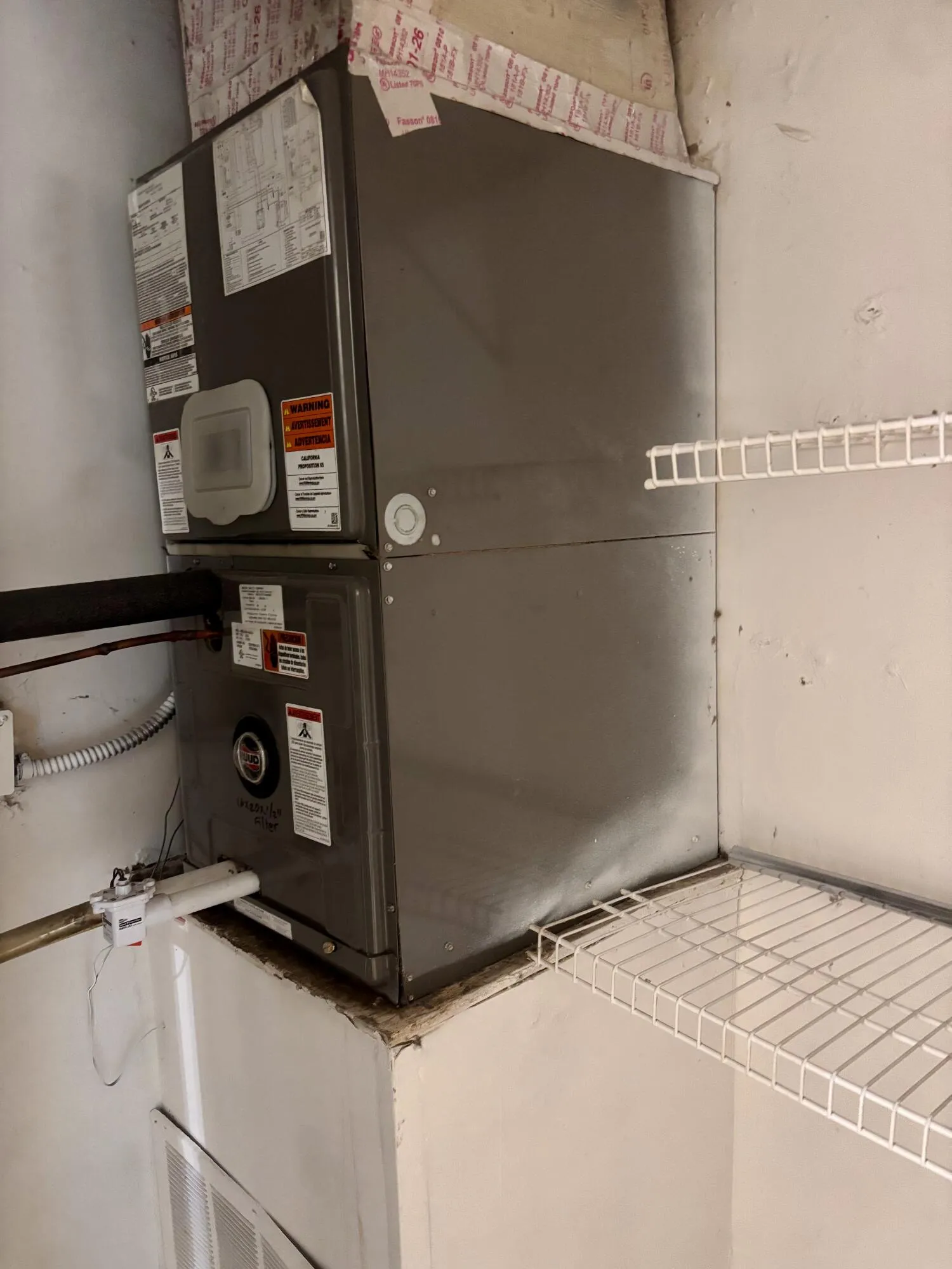 A/C with Closet